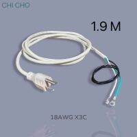 สายไฟ สายAC 1.9m SVT 18AWGX3C "CHI CHO" พร้อมหัวจั้ม สายไฟหนา ทองแดงแท้ *ส่งจากไทย