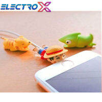 ตัวถนอมสายชาร์จ USB รูปการ์ตูนสัตว์ ป้องกันสายขาด คละลาย BY  ELECTRO X STORE