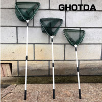 Aluminum Alloy 0cm Retractable Fishing Net escoping Foldable Landing Net Pole Folding Landing Net For Fly Fishing