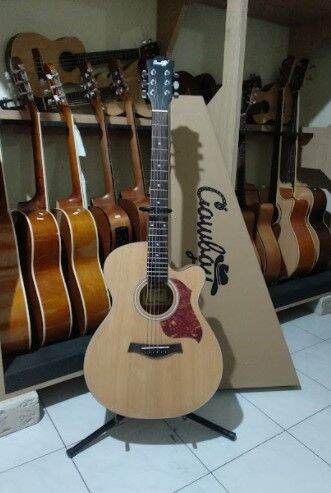 Gitar Cowboy Gwc Na Ns Original Akustik Elektrik Ukuran Jumbo Senar String Tunner Cowboy Aw