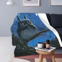 Anime Tonari No Totoro Blankets My Neighbor Totoro Cute Flannel Awesome Soft Throw Blankets for Home Winter