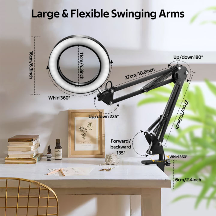 magnifying-glass-with-light-and-stand-equipped-with-base-10x-led-magnifying-light-with-clip-desk-lamp-with-3-color-modes-dimmable-led-magnifying-light-for-hobby-crafts-workplace-light-led-reading-ligh