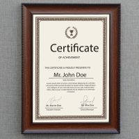 [Fast delivery]High-end Simple Certificate Frame A4 Photo Frame Placement Honor Certificate Frame Business License Frame A3 Document Photo Frame Framed Wall