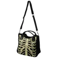 Luminous Gothic Skeleton Skulls Bags Rock Designer Female Casual Totes Women Punk Bags Fashion Handbag