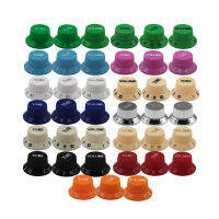 ใหม่4PCS 2T2V กีตาร์ Knobs Tone Volume Speed Control Knobs Caps สำหรับกีตาร์ไฟฟ้าอุปกรณ์เสริม