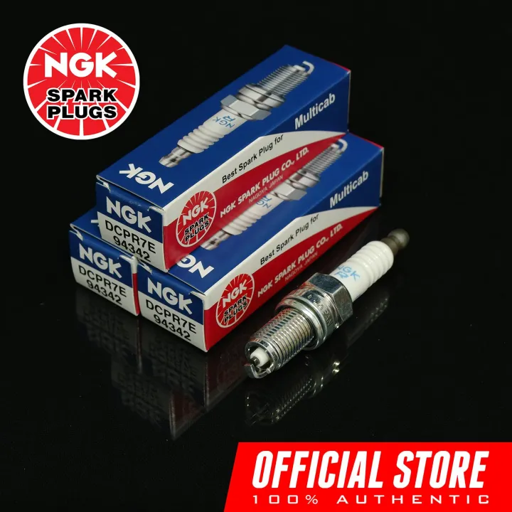 NGK DCPR7E Standard Spark Plugs for Suzuki Multicab, Carry, Alto 800cc