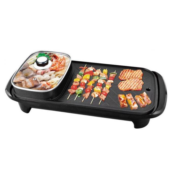 electric-tabletop-grill-กระทะปิ้งย่างไฟฟ้า-กระทะ-กระทะไฟฟ้าเอนกประสงค์-กระทะปิ้งย่าง-อเนกประสงค์พร้อมหม้อสุกี้-รุ่น-ayp0005-กระทะปิ้งย่าง-ชาบู-กระทะไฟฟ้า-ปิ้ง-ย่าง-ต้ม-เตาปิ้งย่างไฟฟ้า-electric-grill