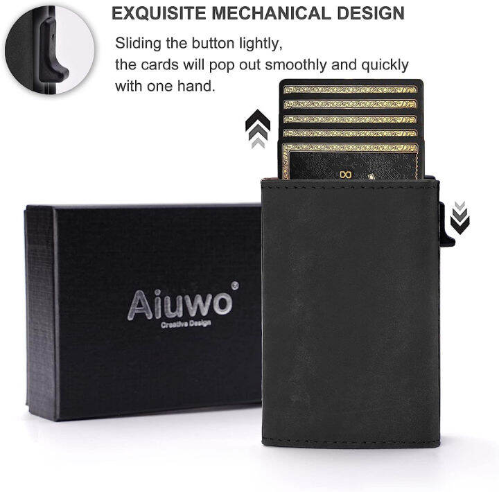 aiuwo-mens-slim-wallet-with-money-clip-rfid-blocking-credit-card-holder-minimalist-wallet-for-men-with-gift-box-black-for-airtag-crazy-horse