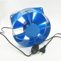 Axial Fan Blower 200FZY2-D หน้าแปลนเดี่ยว AC220V 0.18A 65W พัดลมไฟฟ้ากล่องพัดลมระบายความร้อนปรับทิศทางลมและความเร็วลม