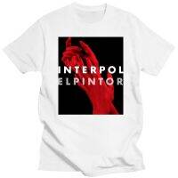 ClarenceJ.Ellis Men Interpol El Pintor Music Band Short Sleeves Tee Gift Black