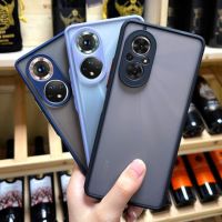 [HF17] สำหรับ Huawei Honor 50 60 P30 Pro P40 P20 Mate 30 40 Pro Honor 8X 9X 9A เกราะกันกระแทก Translucence ผิวรู้สึกฝาครอบ