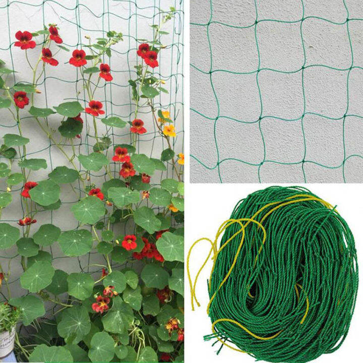【Local Warehouse】Nylon Flowers Trellis Netting Plant Wall Climbing