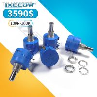 ☜☏♧ 1PCS 3590S Series Resistance 1K 2K 5K 10K 20K 50K 100K Ohm Potentiometer Adjustable Resistor 3590 102 202 502 103 3590S-2