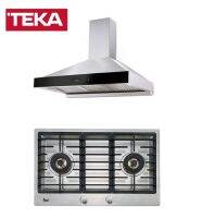 TEKA เตาแก๊สฝัง TEKA รุ่น EF 78 2 G AI AL DR SS  แถม เครื่องดูดควัน รุ่น DBW 90 TO