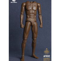 A16 Scale ชายรูปสีดำ Strong Body รุ่น Universal รุ่น Fit 12นิ้ว Action Figure ตุ๊กตาสะสม World AT032M