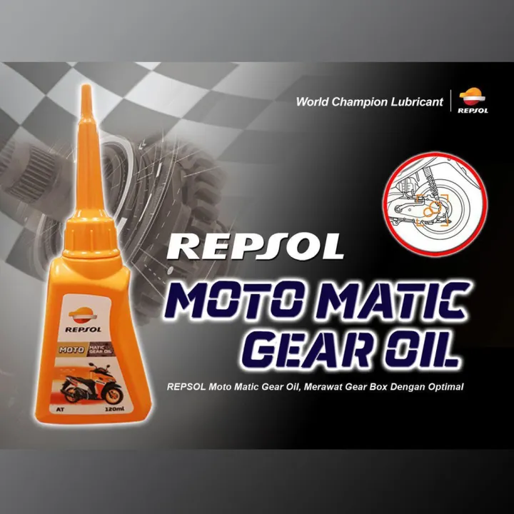 น้ำมันเฟืองท้าย REPSOL Gear Oil 80W90 ขนาด 120ml Lazada.co.th