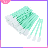 【HJ】 50pcs ทำความสะอาดเครื่องมือ Eco solvent Foam ปลายทำความสะอาด Swab cleaning sticks