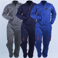 ทำงานโดยรวมเครื่องแบบผู้ชายผู้หญิงทำงาน Coveralls เชื่อมสูทซ่อมรถการประชุมเชิงปฏิบัติการช่างขนาดบวกเสื้อผ้า