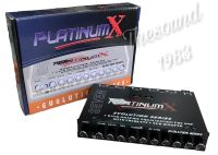 ปรีแอมป์เครื่องเสียงรถยนต์12v.DC 7แบรนด์PLATINUM X PL-777H เสียงดี ราคาถูก(แยกซับอิสระ)