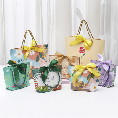 Paper Bag Birthday Gift Bags Childrens Paper Bag Packing Bag Box Packing Bag New Year Handbag