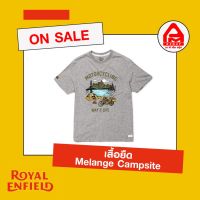 เสื้อยืด Royal Enfield ลาย Melange CampsiteS-5XL