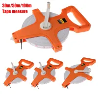 30M 100M 30M 50M Tape measure Fiberglass Open Reel Measuring Metric Imperial 100M