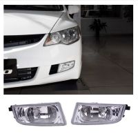 1 * คู่สำหรับHONDA CIVIC Fdไฟตัดหมอกด้านหน้าไฟตัดหมอกไฟสำหรับฮอนด้าCIVIC SNA FD 2006 2007 2008 FD1 FD2ด้านหน้ากันชนFoglights