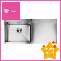 ซิงค์ฝังสแควร์ 1หลุม 1ที่พัก TECNOPLUS 1092 UD สเตนเลสSQUARE BUILT-IN SINK TECNOPLUS 1092 UD 1B1D STAINLESS STEEL **ลดราคาจัดหนัก **