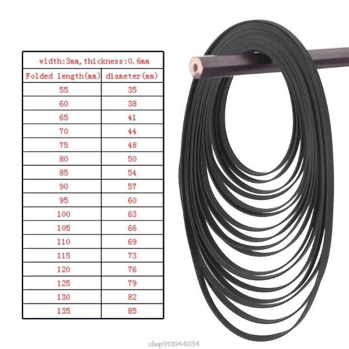 be-worth-dhakamall-3มิลลิเมตรกว้างแบนไดรฟ์เข็มขัดแผ่นเสียงเข็มขัดยางเปลี่ยนสำหรับ-lp-ไวนิลเครื่องเล่นแผ่นเสียง-p-hono-เข็มขัดขับเคลื่อนสแครช-n26-dropship