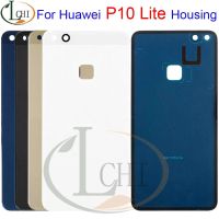 สำหรับ P10lite Huawei P10 Lite Was-Lx2j Was-Lx2 Was-Lx1 Was-L03t ได้รับ-Lx3ชิ้นส่วนกระจกหลังที่อยู่อาศัยฝาครอบด้านหลัง