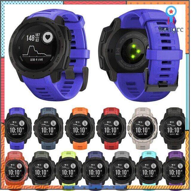 ส่งไว-พร้อมส่ง-สายนาฬิกา-garmin-instinct-ขนาด-22-มิลลิเมตร-คุณภาพดี-sาคาต่อชิ้น-เฉพาะตัวที่ระบุว่าจัดเซทถึงขายเป็นชุด