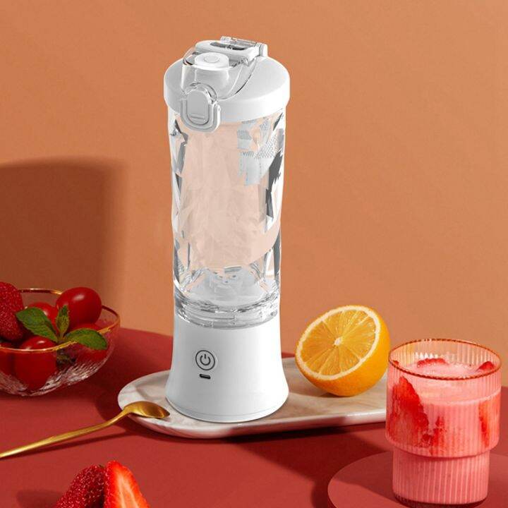 portable-blender-600ml-electric-juicer-fruit-mixers-4000mah-usb-rechargeable-smoothie-mini-blender-for-home-amp-travel