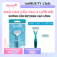 Dao cạo GILLETTE Venus Smooth Razor 3 blades Chuyên dụng cho nữ