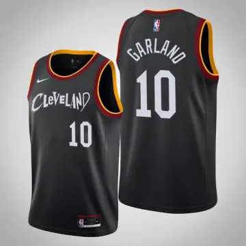 Nike Men's 2022-23 City Edition Cleveland Cavaliers Darius Garland #10 White Dri-Fit Swingman Jersey, XXL