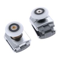 DRELD Door Rollers Runners Wheels 26mm Shower Door Rollers Pulleys Replacement Door Rollers For Bathroom Fixture Hardware