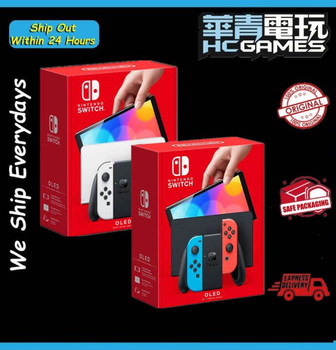 Nintendo Switch Console Oled (Maxsoft Warranty) Lazada