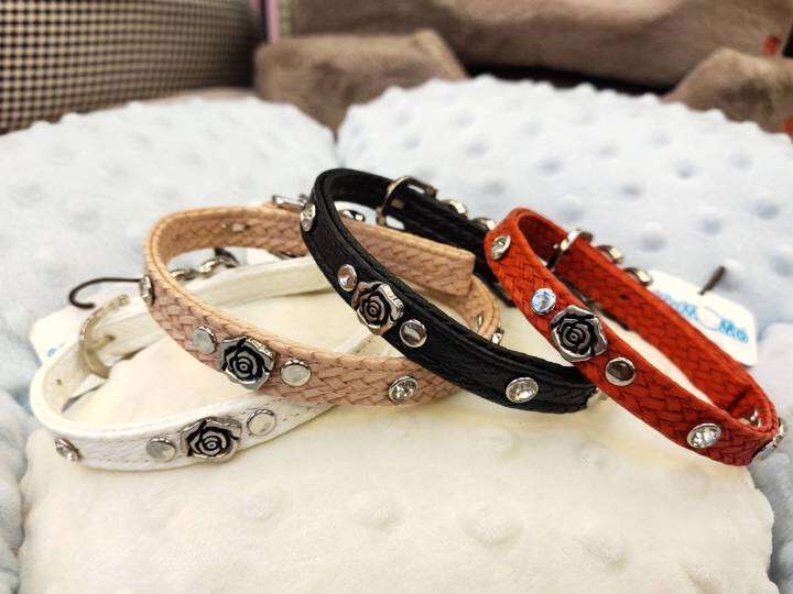 Dog collar Yago M Black/Red 34-43 cm Red/Black main image 0