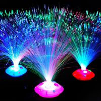 【CW】 Colored LED Fiber Optic Light Night Lamp Holiday Christmas Wedding Decoration Stars Shine In The Dark Kids Toys Nighting Lamps