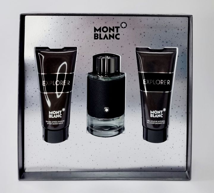 Mont Blanc Explorer Edp 100ml + Shower Gel 100ml + A.shave Balm 100ml 