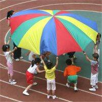 YOLO Kindergarten Kids Play Outdoor Summer Camping Parachute