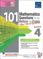 แบบฝึกหัดคณิตศาสตร์ภาอังกฤษ ม.4  101 Mathematics Questions To Do Before The Exam + Real World Questions Secondary 4