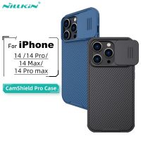 NILLKIN สำหรับ IPhone 14 Pro Max 14 Pro 14 Plus 14เคสโทรศัพท์ CamShield Pro สไลด์กล้อง Protector ฝาหลัง