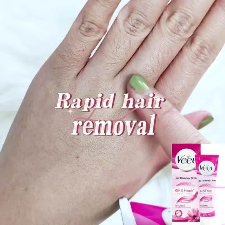 VEET Permanent Hair Removal cream Hair Growth Suppression cream Fast