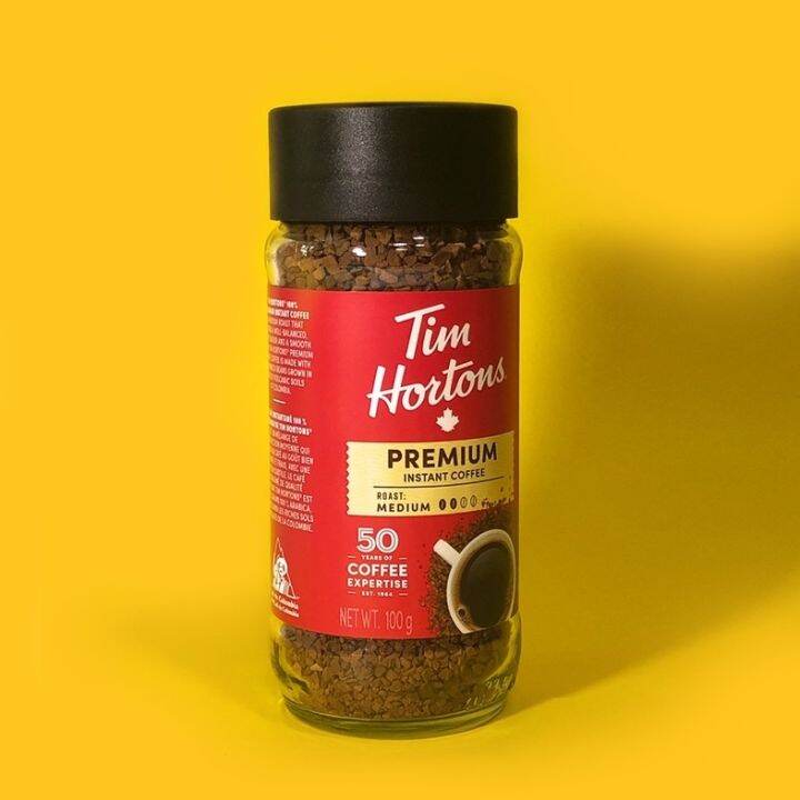 Tim Hortons Premium Instant Coffee (100g) Lazada PH