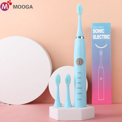 ❤️พร้อมส่ง❤️ แปรงสีฟันไฟฟ้าสำหรับผู้ใหญ่ Electric Toothbrushes แปรงสีฟันไฟฟ้ากันน้ำIPX7