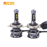 Angel Eyes Lamp H7 LED Car Lights H11 LED Lights 9005 HB3 9006 HB4 Mini Projector Lens LED Car Headlight Bulbs 12V 6500k