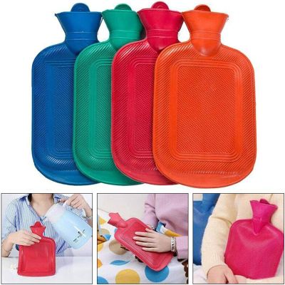 1PC 500ml Hot Water Thick Rubber Bottle Winter Warm Portable Hand Feet Heat Bag Reusable Household Thermal Sack Pocket Accessory