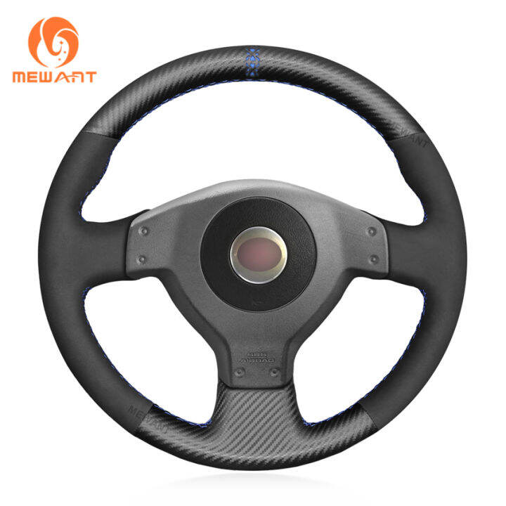 mewant-black-artificial-leather-pu-carbon-fiber-steering-wheel-cover-for-subaru-impreza-wrx-sti-ii-2003-2004-2005-2006-2007