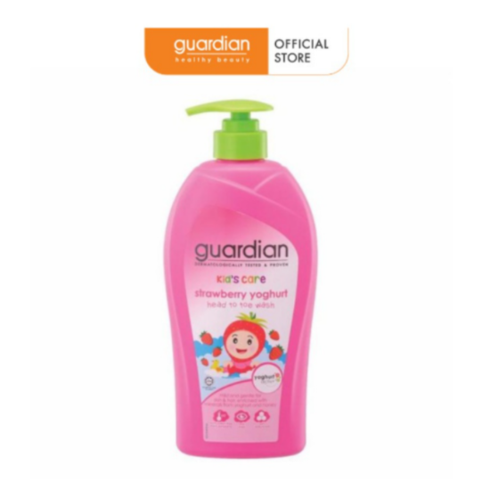 Sữa tắm gội cho bé hương dâu guardian strawberry yoghurt 750ml - ảnh sản phẩm 1