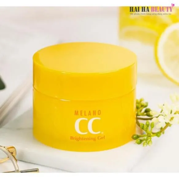 Kem Dưỡng Trắng Da Cc Melano Brightening Gel 100g Lazada Vn